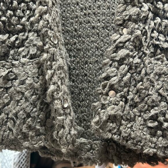 IRO boucle grey andrew jacket womens size 36 - Picture 3 of 8